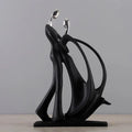 HERZLUXE Dancing Couple Figurine For Romantic Room Decor