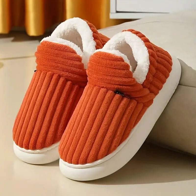 CozyNest Thermal Slippers With Vegan Fleece Lining For Cold Feet