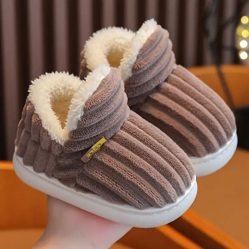 CozyNest Thermal Slippers With Vegan Fleece Lining For Cold Feet