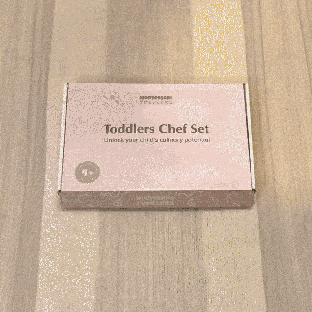 Malá kuchyňka Little Chef Montessori pro batolata k rozvoji samostatnosti a praktických dovedností