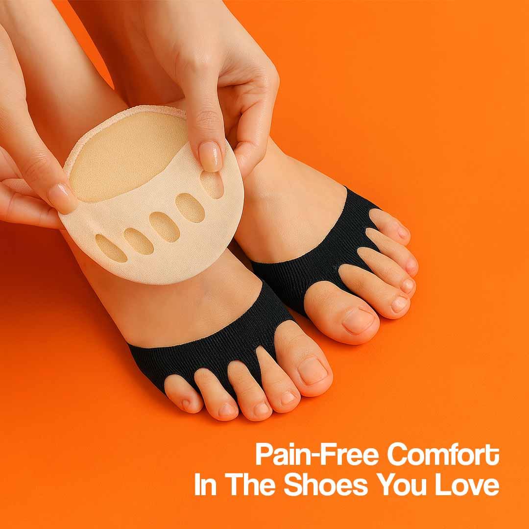 Cuscinetti per le dita nei scarpe e stivali per un comfort tutto il giorno
