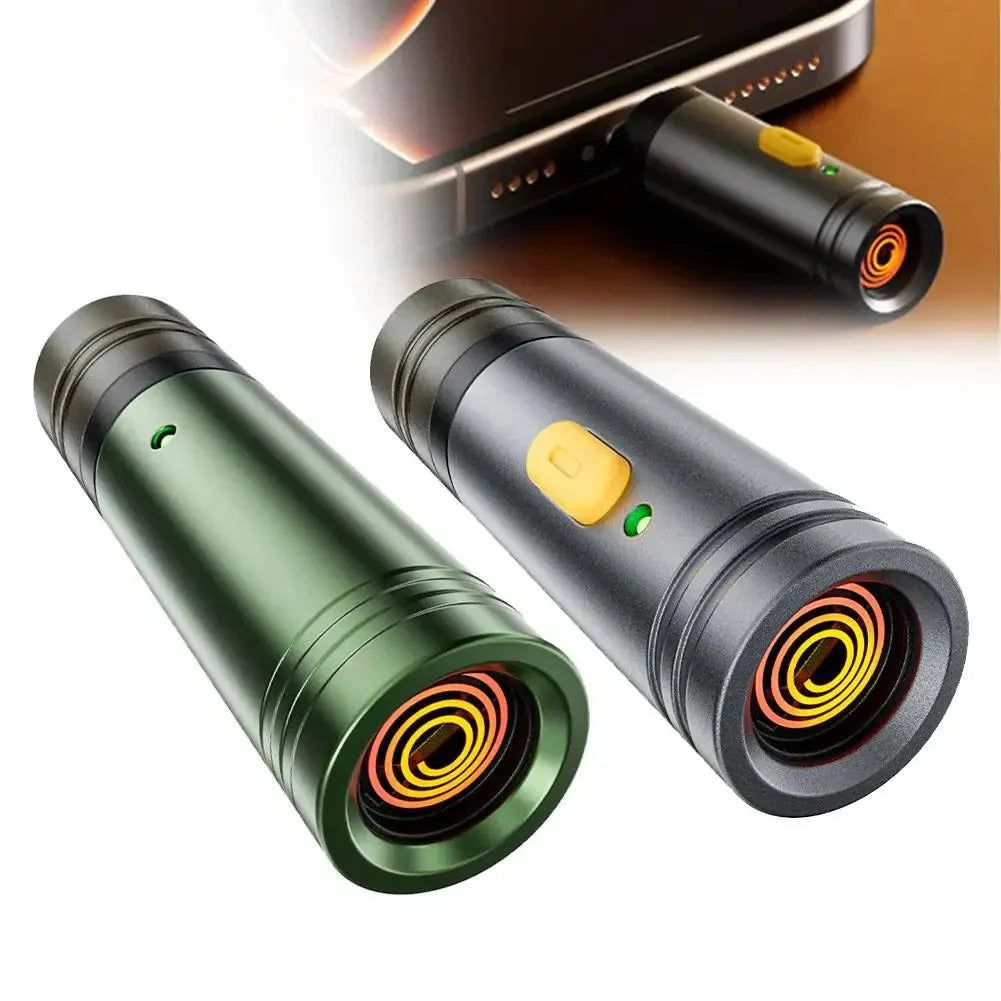 מצית מיני FLAMEZIP Type C עמיד ברוח ועיצוב קומפקטי