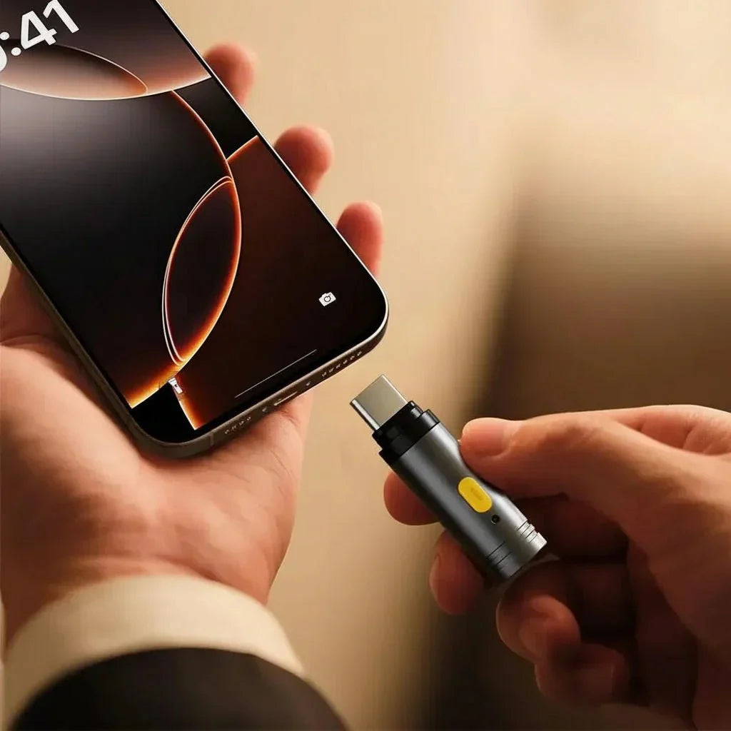 מצית מיני FLAMEZIP Type C עמיד ברוח ועיצוב קומפקטי