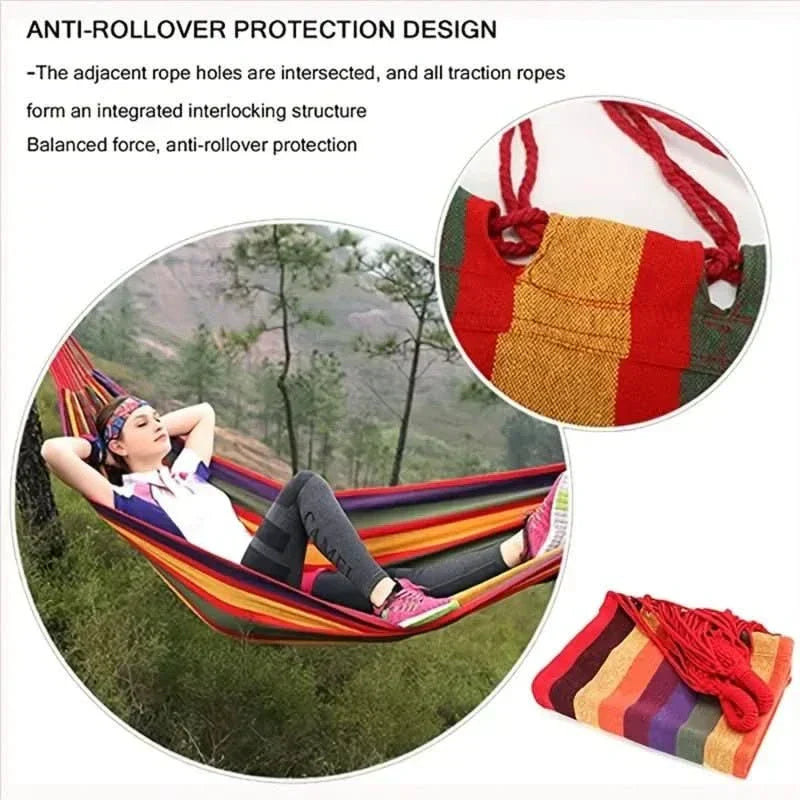 Sedia Sospesa Portatile in Tela AeroNook per Appassionati di Relax Indoor e Outdoor