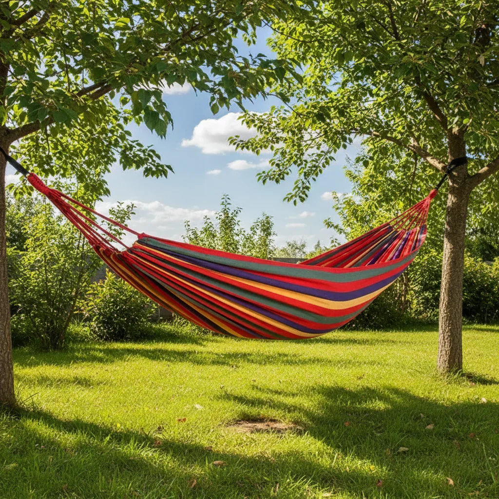 Sedia Sospesa Portatile in Tela AeroNook per Appassionati di Relax Indoor e Outdoor