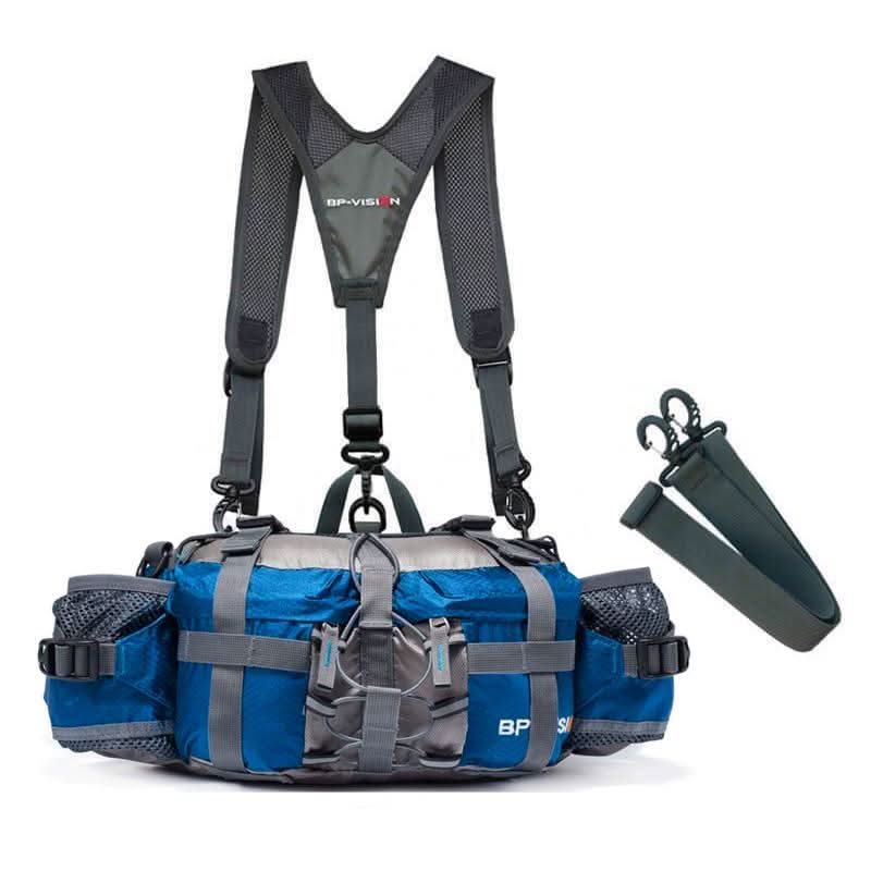 Marsupio da trekking impermeabile in nylon ROVENTA per attività all'aperto