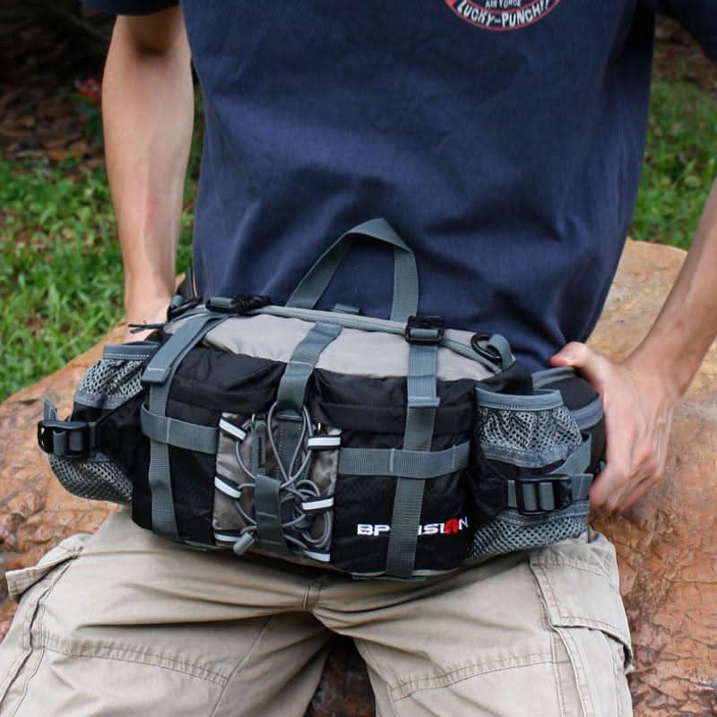 Marsupio da trekking impermeabile in nylon ROVENTA per attività all'aperto