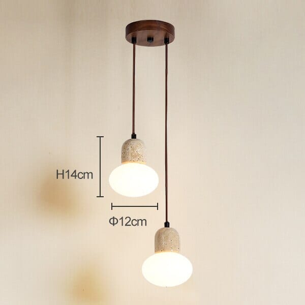 Travertine Solena Pendant Lights | Orntli