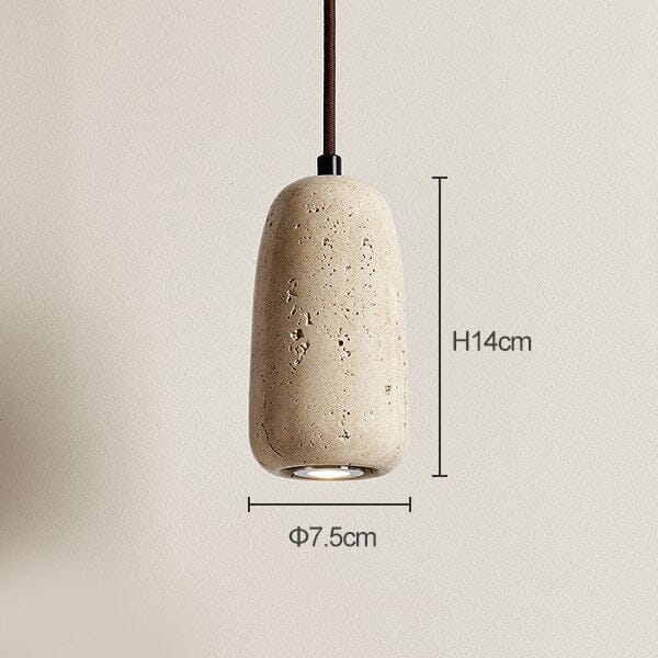 Travertine Solena Pendant Lights | Orntli