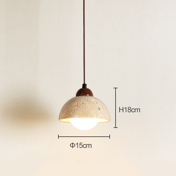 Travertine Solena Pendant Lights | Orntli