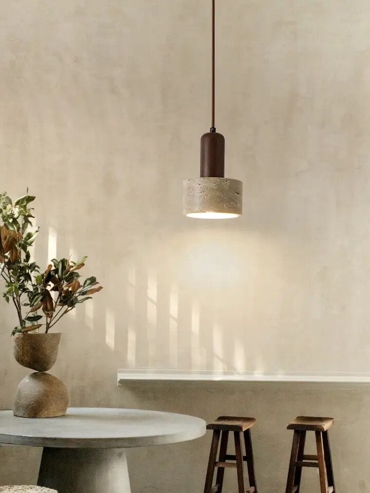Travertine Solena Pendant Lights | Orntli