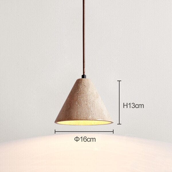 Travertine Solena Pendant Lights | Orntli