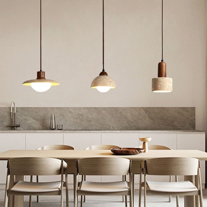Travertine Solena Pendant Lights | Orntli