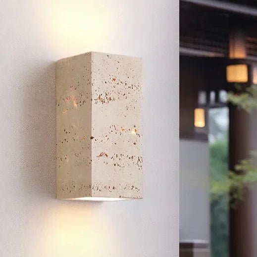 Lampada da parete esterna impermeabile VERTIXA per case e facciate