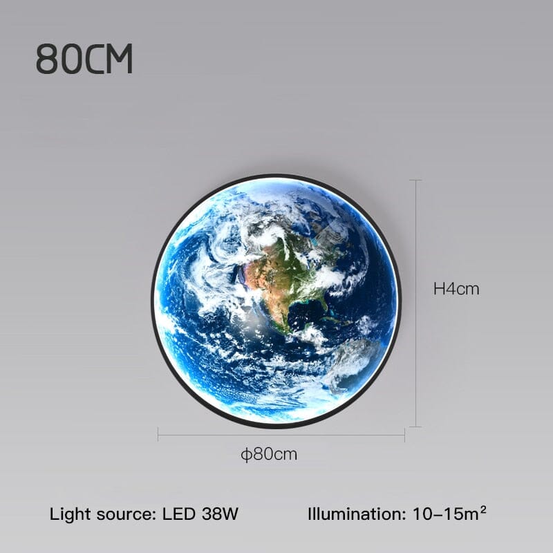 TerraGlow Modern Gömb LED Fali Lámpa Üveg Árnyékolóval