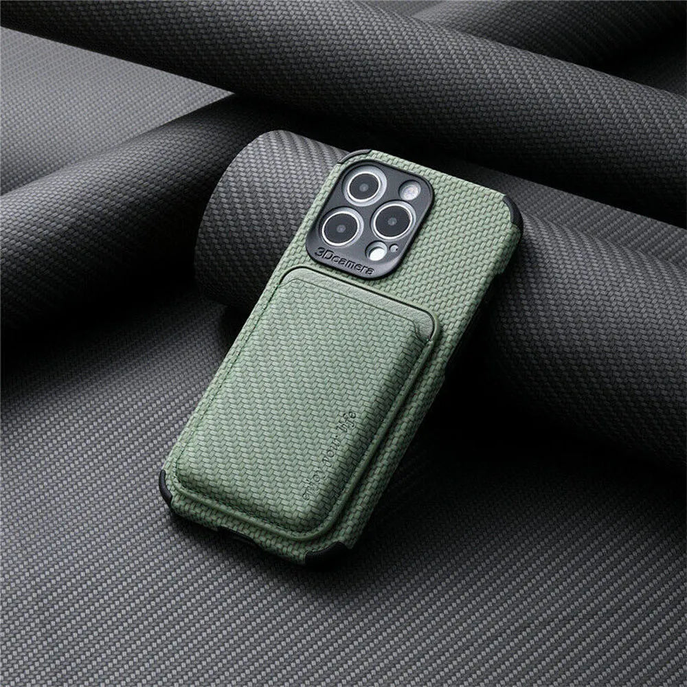 Karbongfiberdeksel for iPhone 14 Pro og 13 fra NovaGuard Premium Surface Slim Fit