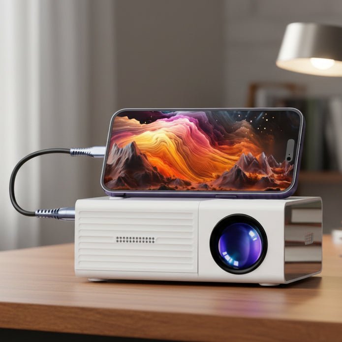 CINOVA 3000-Lumen Kompaktprojektor für ein intensives Heimkinoerlebnis