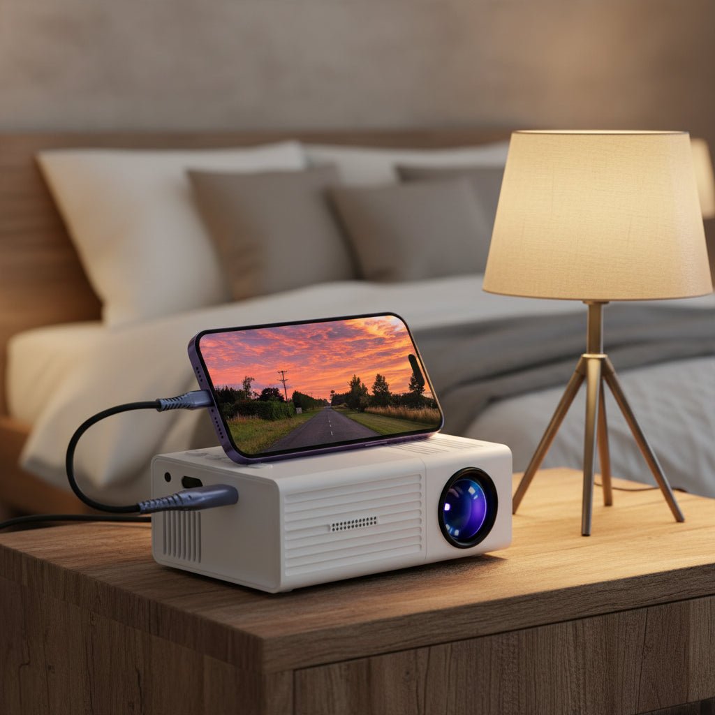 CINOVA 3000-Lumen Kompaktprojektor für ein intensives Heimkinoerlebnis