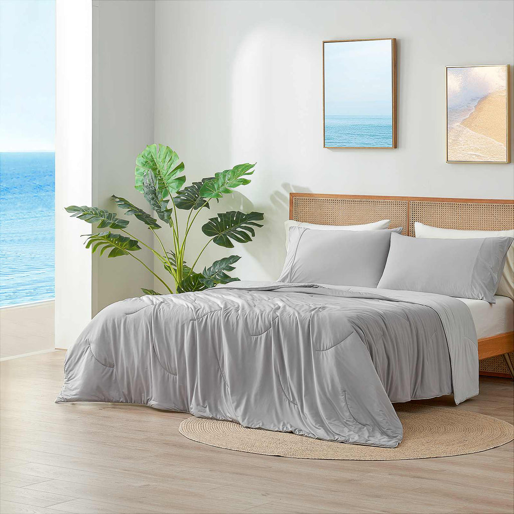 Ultra Cooling Comforter | Double-Sided Design with Advanced Fabric Technology | Lightweight for Year-Round Comfort 5