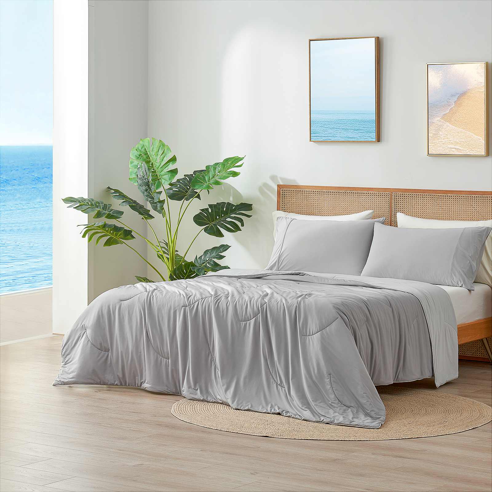 Ultra Cooling Comforter | Double-Sided Design with Advanced Fabric Technology | Lightweight for Year-Round Comfort 5