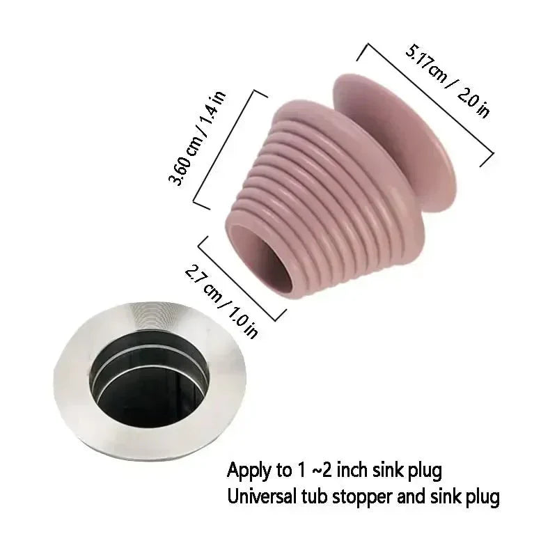 Sinkvault Silicone Drain Cap For Water Stop Reliability In Kitchen And Bath