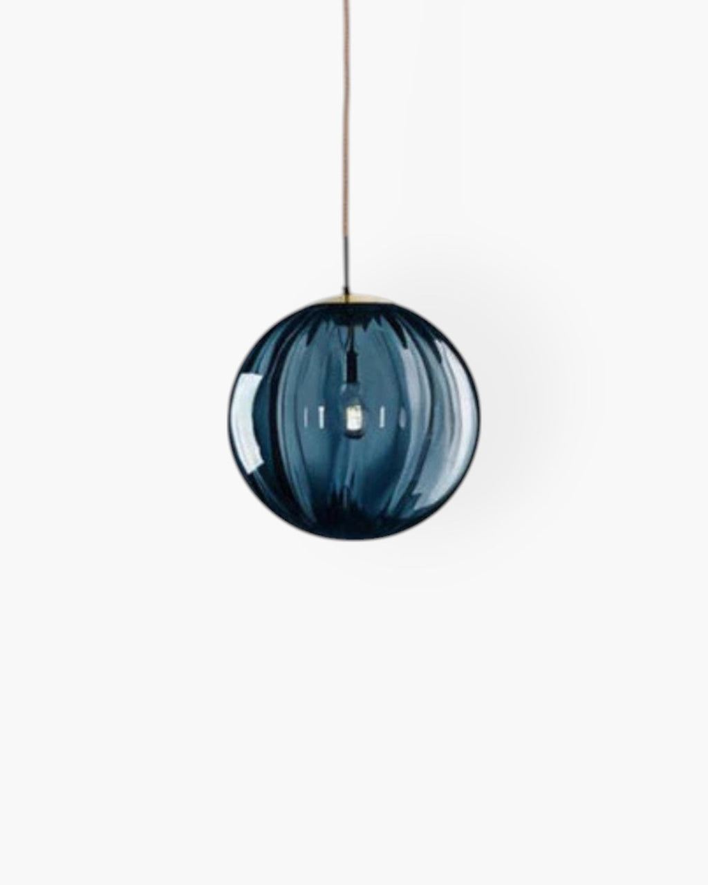Luminara Bernsteinfarbenes Glas-Deckenpendel | Orntli