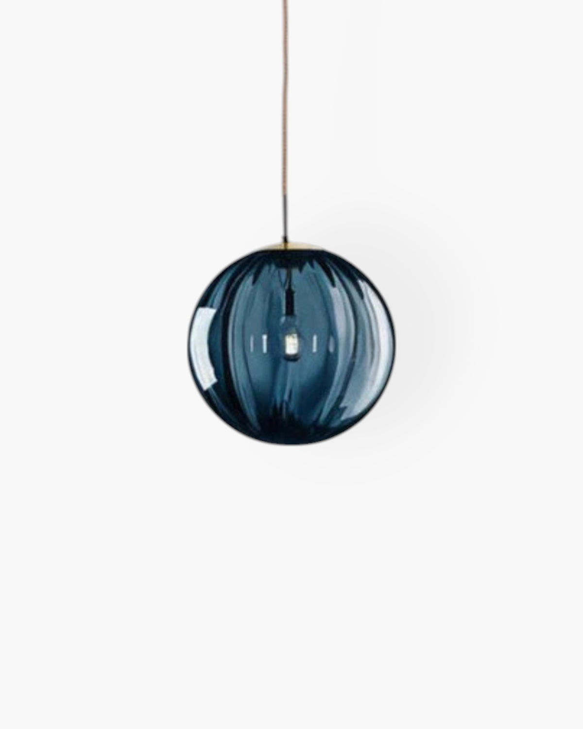 Luminara Bernsteinfarbenes Glas-Deckenpendel | Orntli