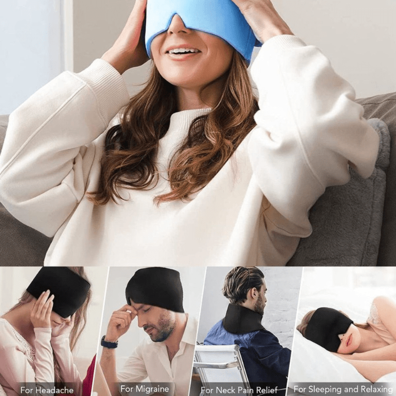 CalmMask Migreneavlastning med kulde- og varmebehandling