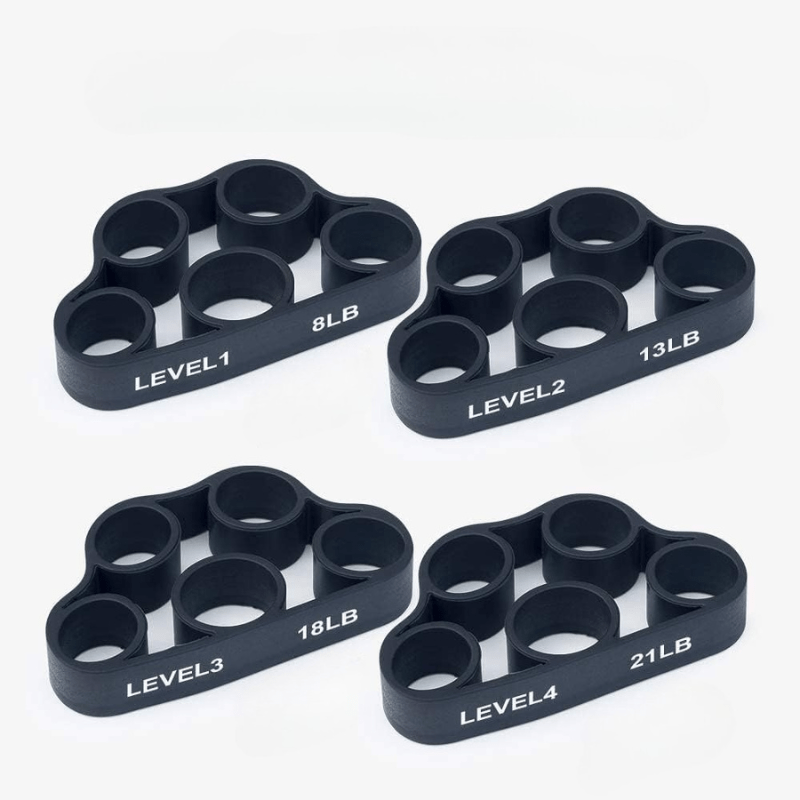 Set da 4 rinforzatori per mani FlexGrip per la forza di dita e avambracci per atleti