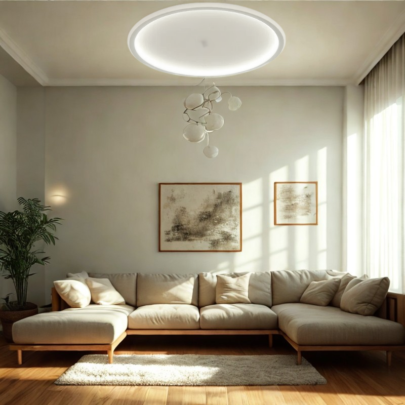 Glowlith Nordic LED Ceiling Light For Modern Glare-Free Lighting