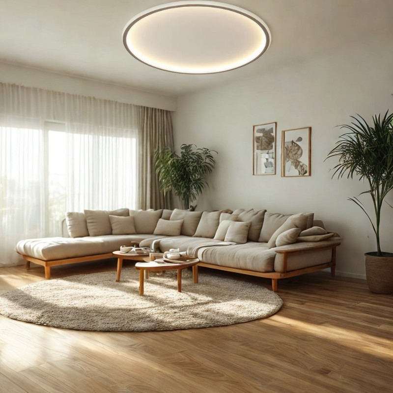 Glowlith Nordic LED Ceiling Light For Modern Glare-Free Lighting