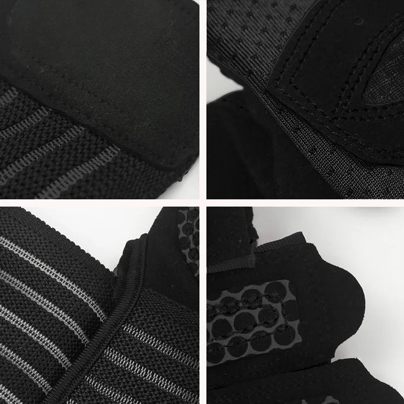 Breathable Non Slip Grip Fitness Gloves With Wrist Support For Athletes By GripForge