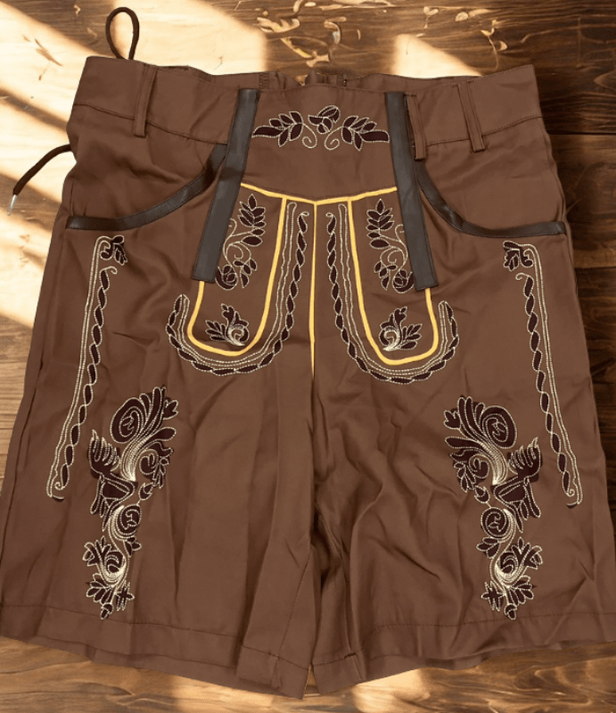 HeritageWear herreskinnbukser med tradisjonelt design