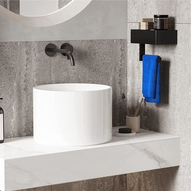 AstraNova Toalettpapirholder med elegant multifunksjonell oppbevaring for baderom