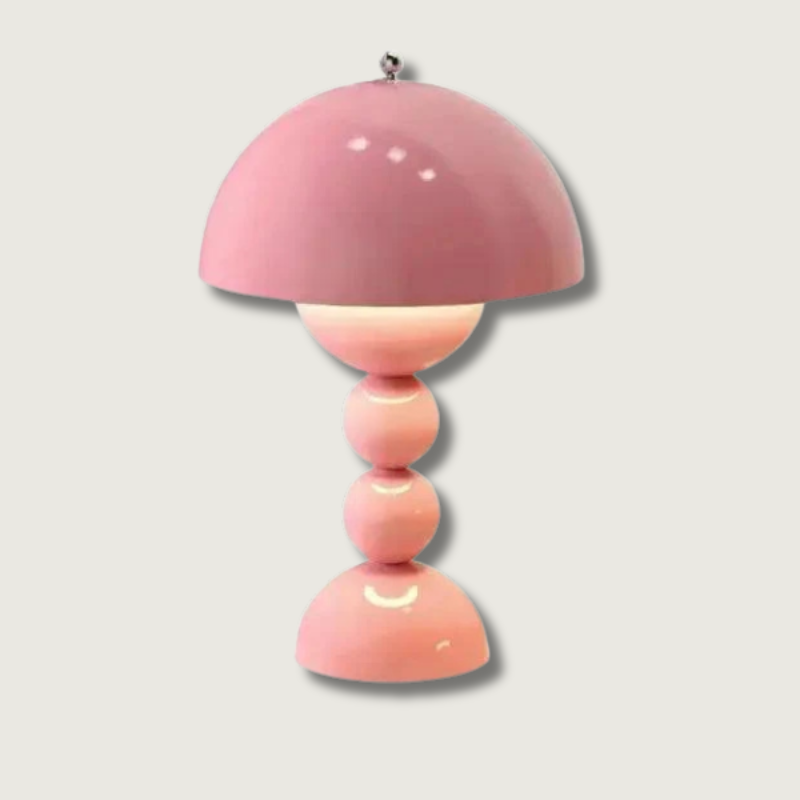 FloraGlow | Nordisk blomsterbordlampe, moderne aksent
