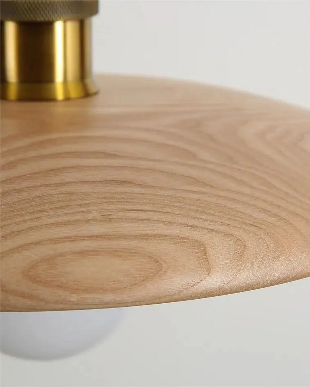 Norumi | Pendant Light with Slim Wooden Shade in Japandi Zen Style | Orntli