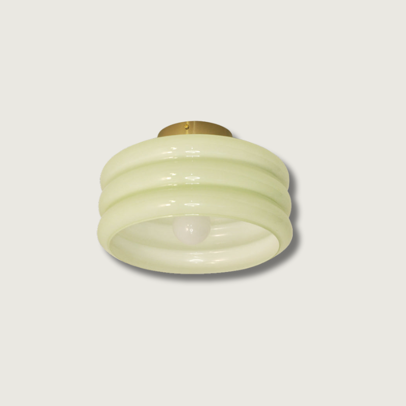 Aeloria Pointed Layered Soft Cream Classic Ceiling Light