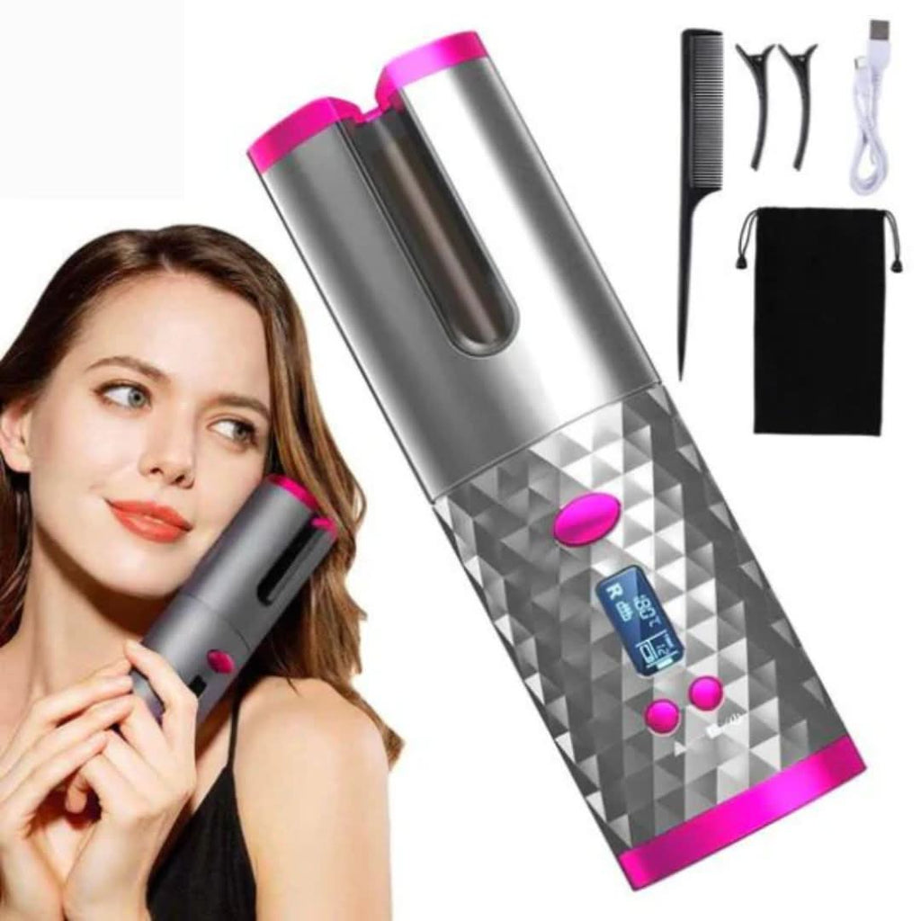 AeroCurl kabelloser automatischer Lockenstab für perfekte Locken, tragbar und wiederaufladbar