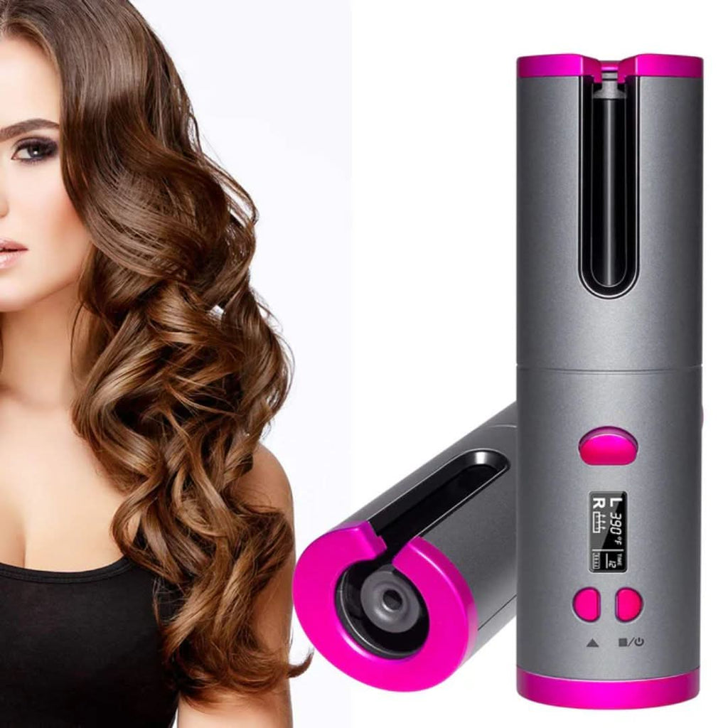 AeroCurl kabelloser automatischer Lockenstab für perfekte Locken, tragbar und wiederaufladbar