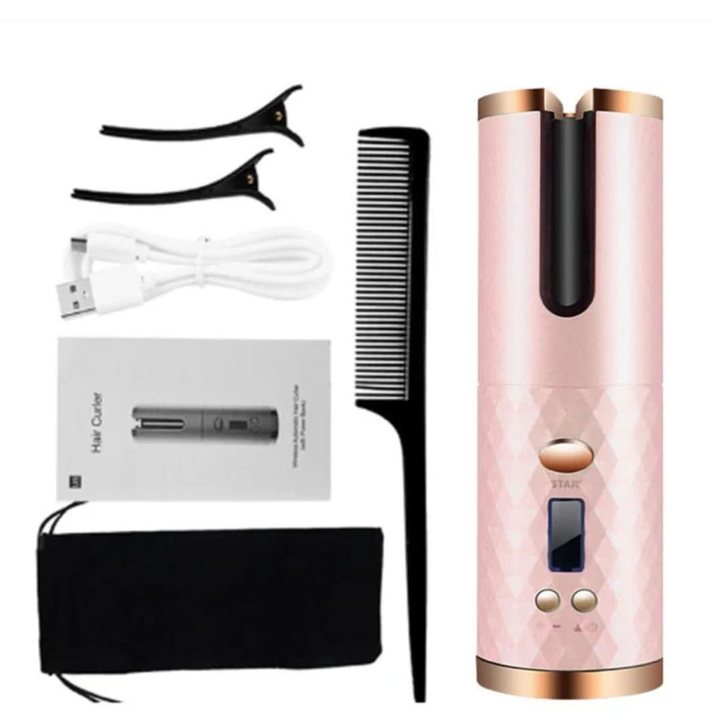 AeroCurl kabelloser automatischer Lockenstab für perfekte Locken, tragbar und wiederaufladbar