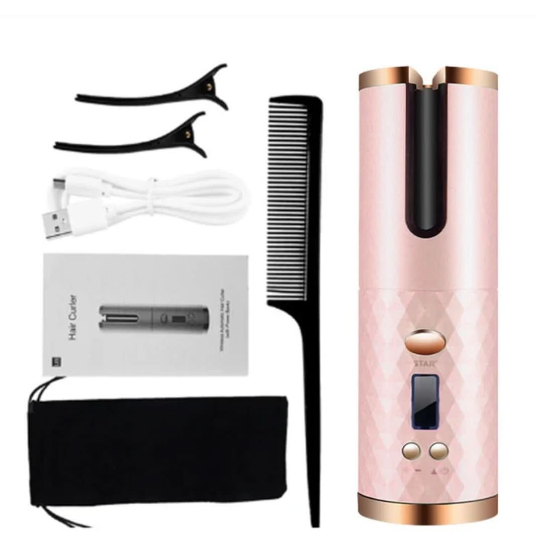 AeroCurl kabelloser automatischer Lockenstab für perfekte Locken, tragbar und wiederaufladbar