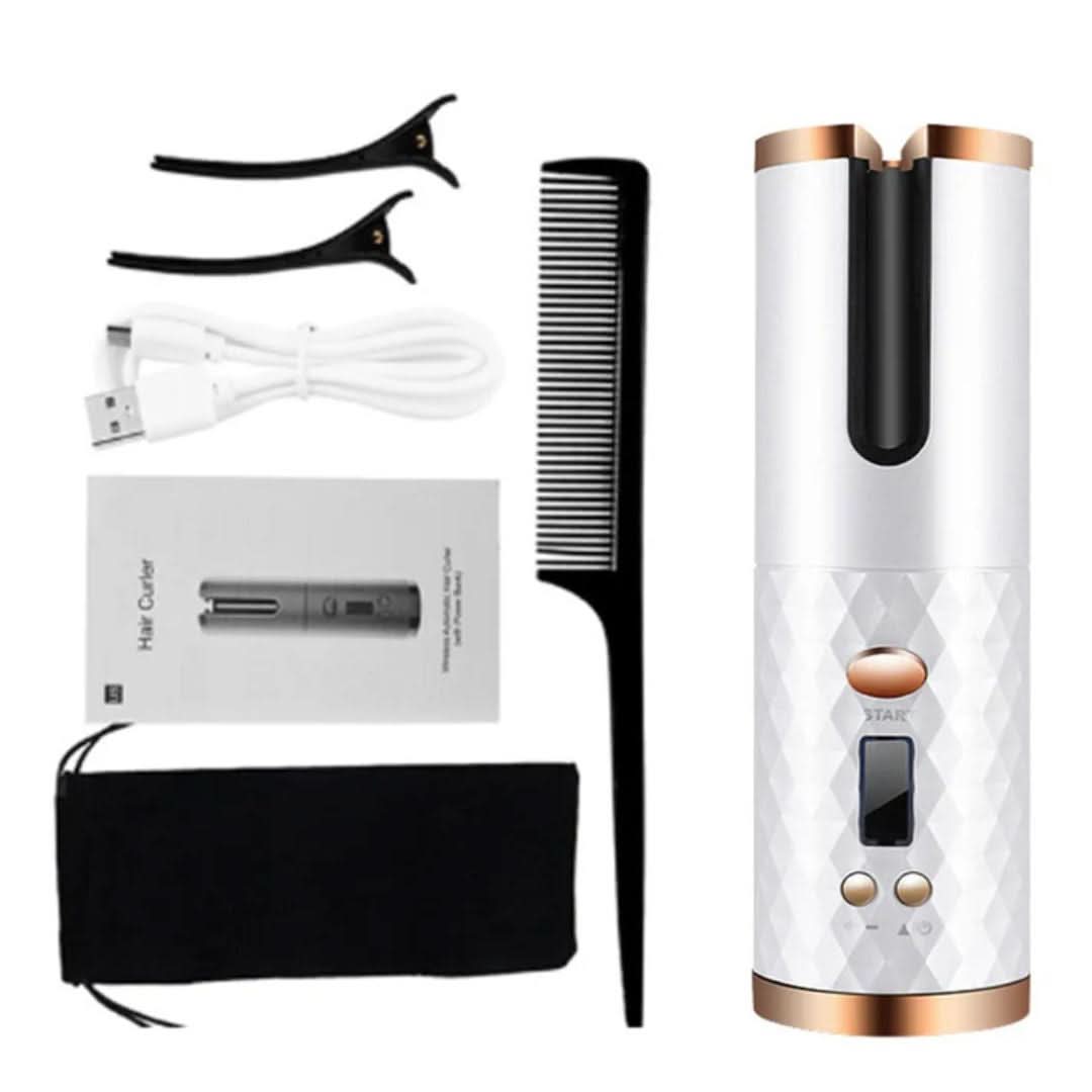 AeroCurl kabelloser automatischer Lockenstab für perfekte Locken, tragbar und wiederaufladbar