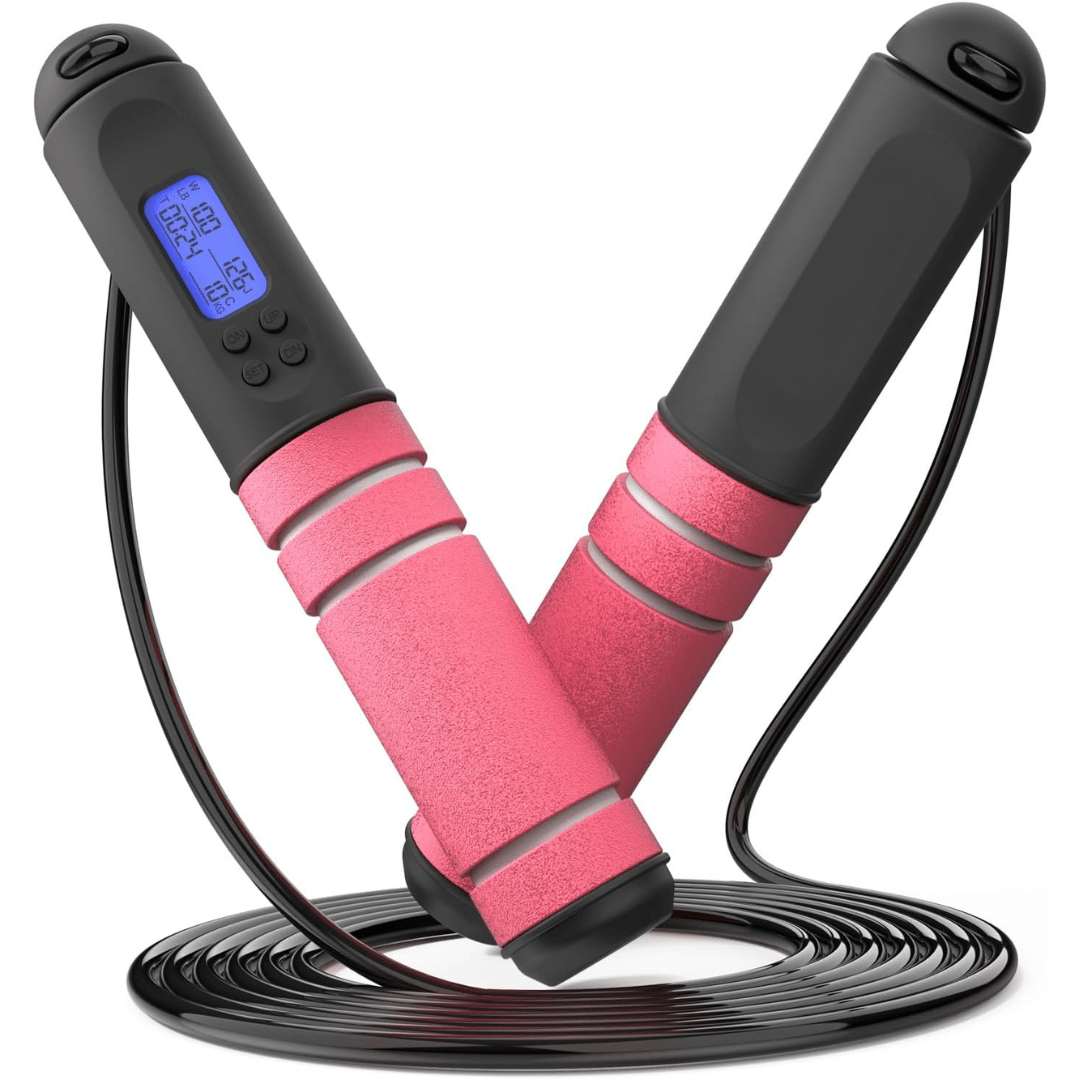 PulseFlex digitales Springseil mit Kalorienzähler für Fitnessbegeisterte
