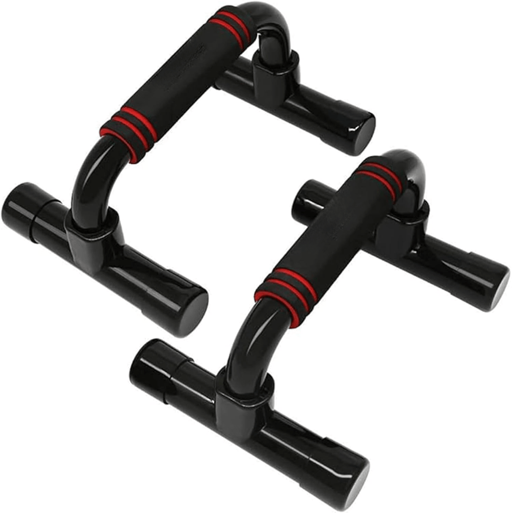 Ergonomiczne poręcze do pompek PivotFlex przyjazne dla stawów do domowego fitnessu