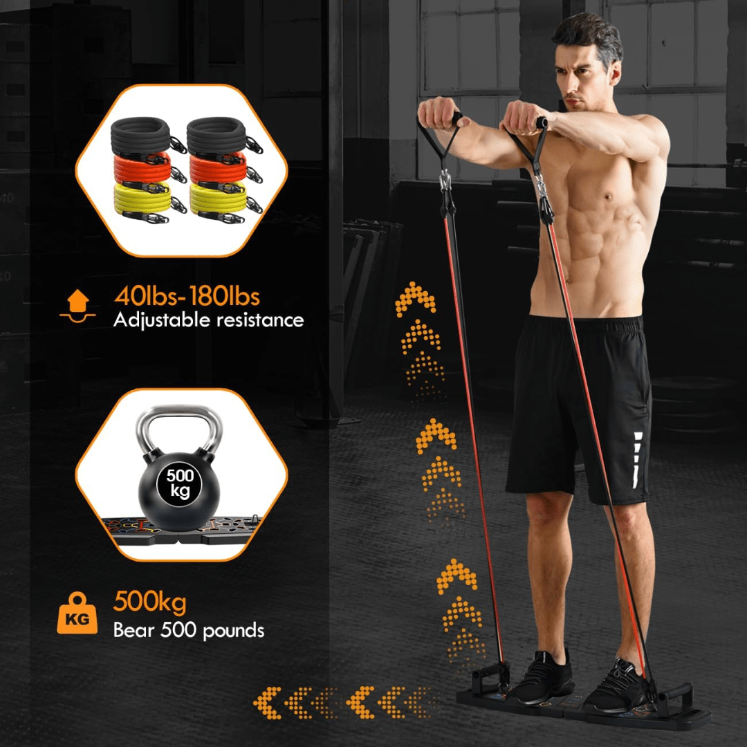 FlexEdge Compact Home Fitness Set For At-Home Strength And Full-Body Workouts