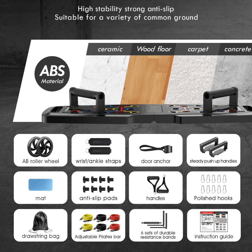 FlexEdge Compact Home Fitness Set For At-Home Strength And Full-Body Workouts