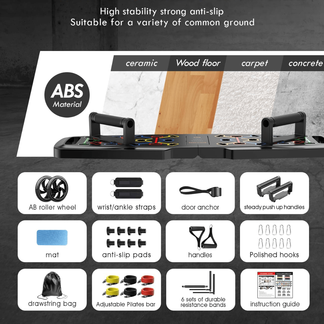 FlexEdge Compact Home Fitness Set For At-Home Strength And Full-Body Workouts