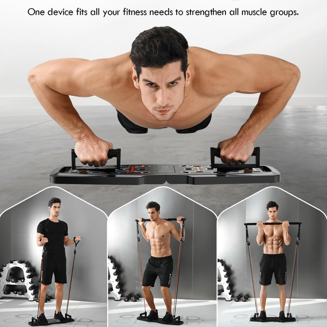 FlexEdge Compact Home Fitness Set For At-Home Strength And Full-Body Workouts