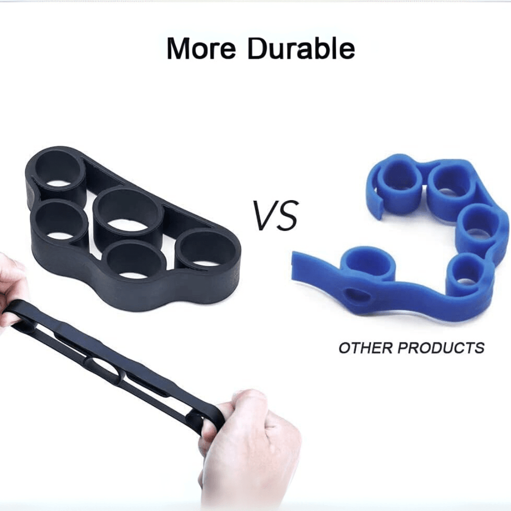 Set da 4 rinforzatori per mani FlexGrip per la forza di dita e avambracci per atleti
