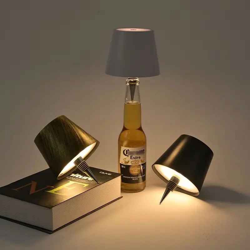 Stolní LED lampa LumaGlow s nastavitelným stmíváním, 3 barevnými režimy a USB nabíjením